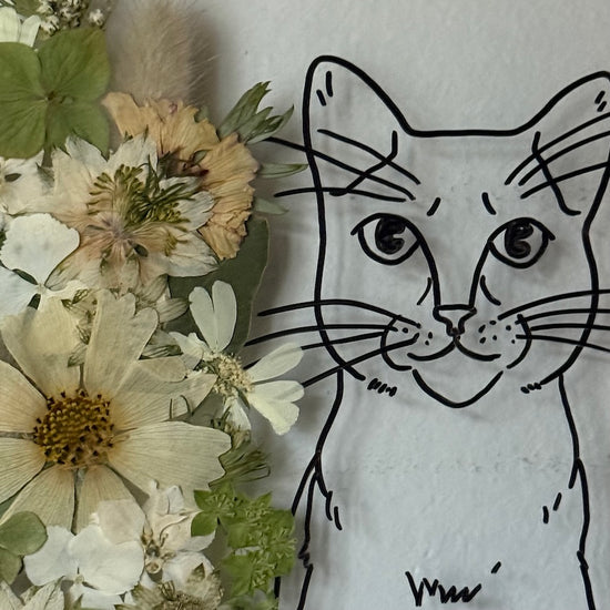 Hund im Frühlingsmantel