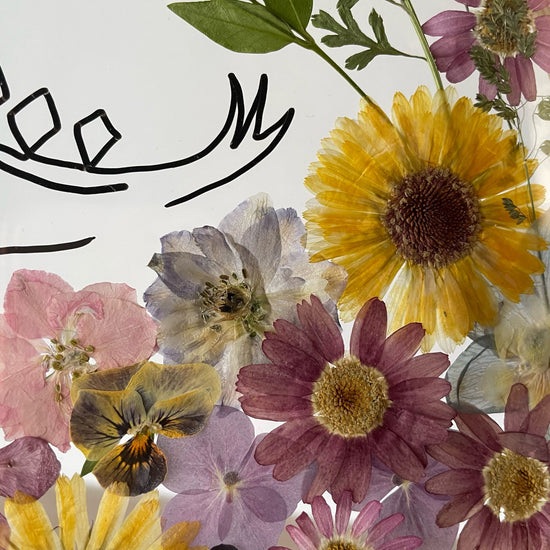 Hund im Frühlingsmantel