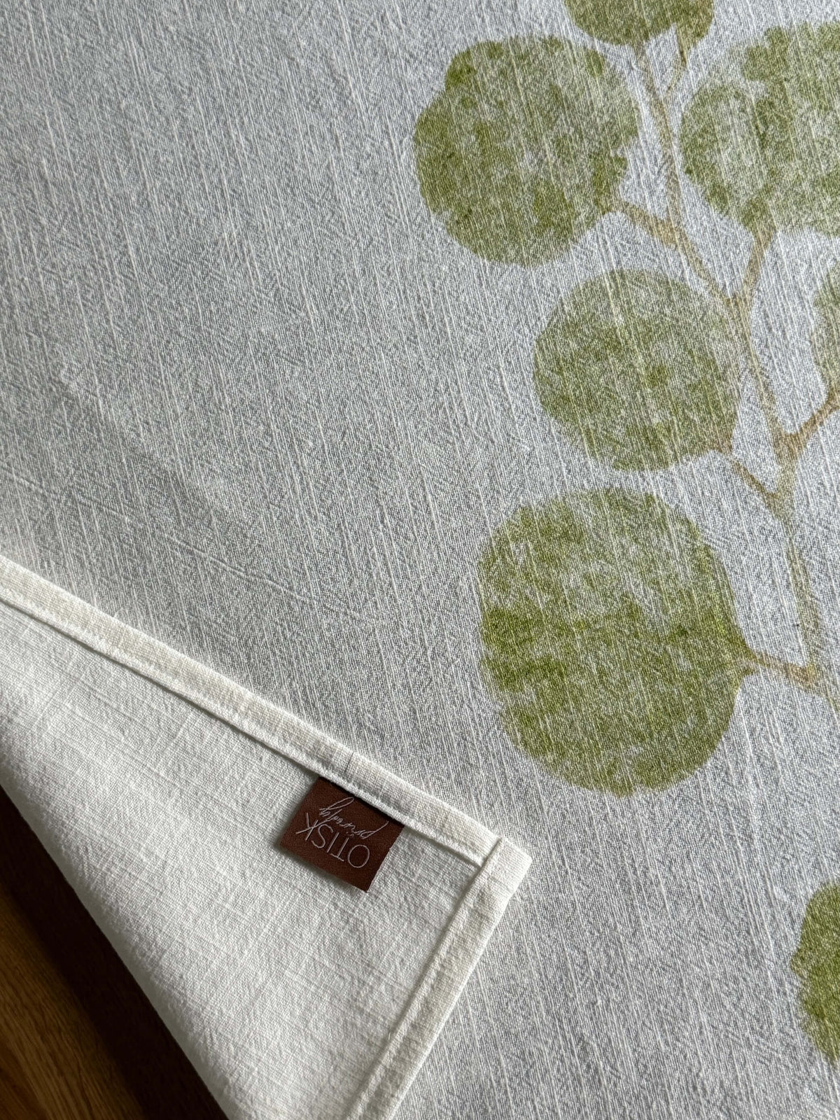 Lněná utěrka Léčivý eucalyptus