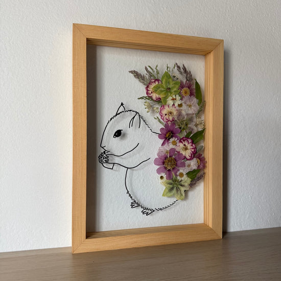 Hund im Frühlingsmantel