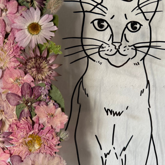 Hund im Frühlingsmantel