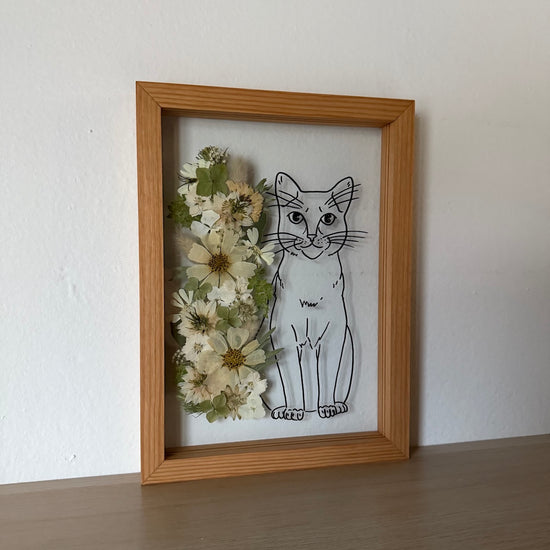 Hund im Frühlingsmantel