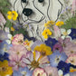 Hund im Frühlingsmantel
