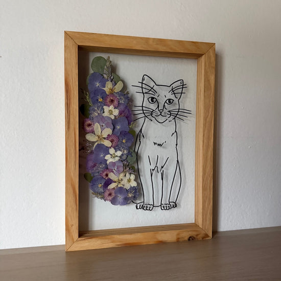 Hund im Frühlingsmantel