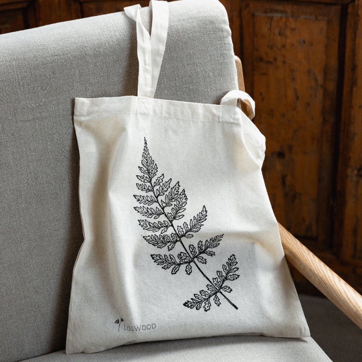 Segeltuchtasche Farn
