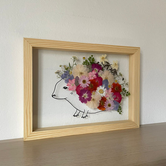 Hund im Frühlingsmantel